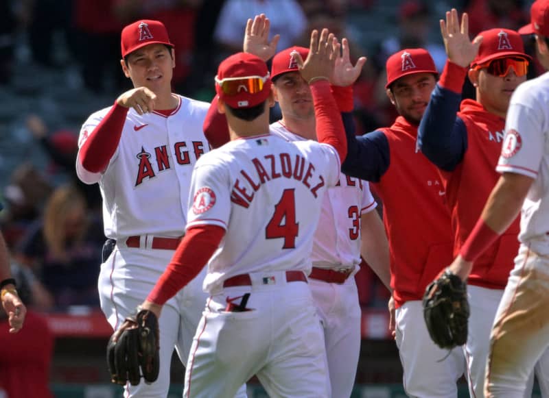 今季初めて出場なし：大谷翔平の成績〈エンゼルス4－1ガーディアンズ〉2022年4月28日（日本時間29日）エンゼルスタジアム